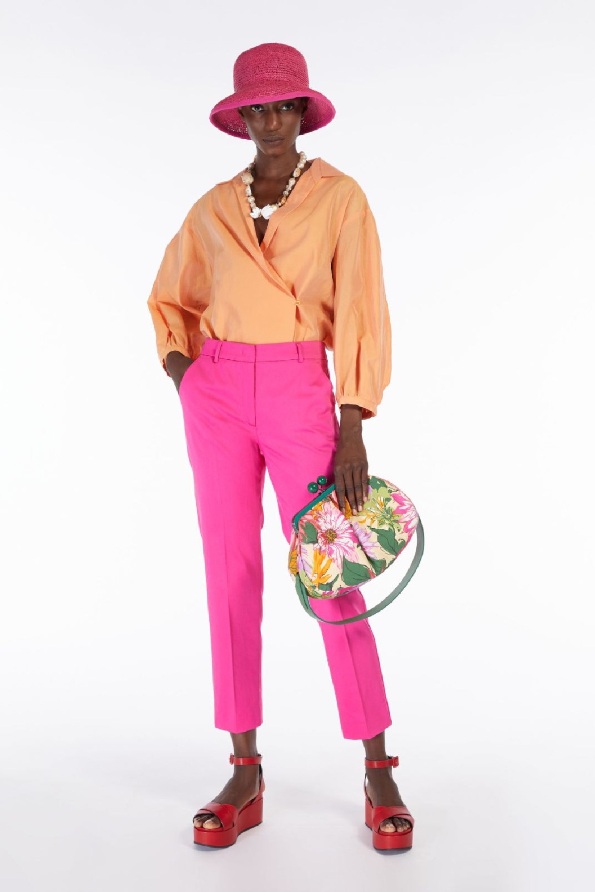 camicia silver in tela di cotone e seta - MAX MARA WEEKEND - Face up  Boutique