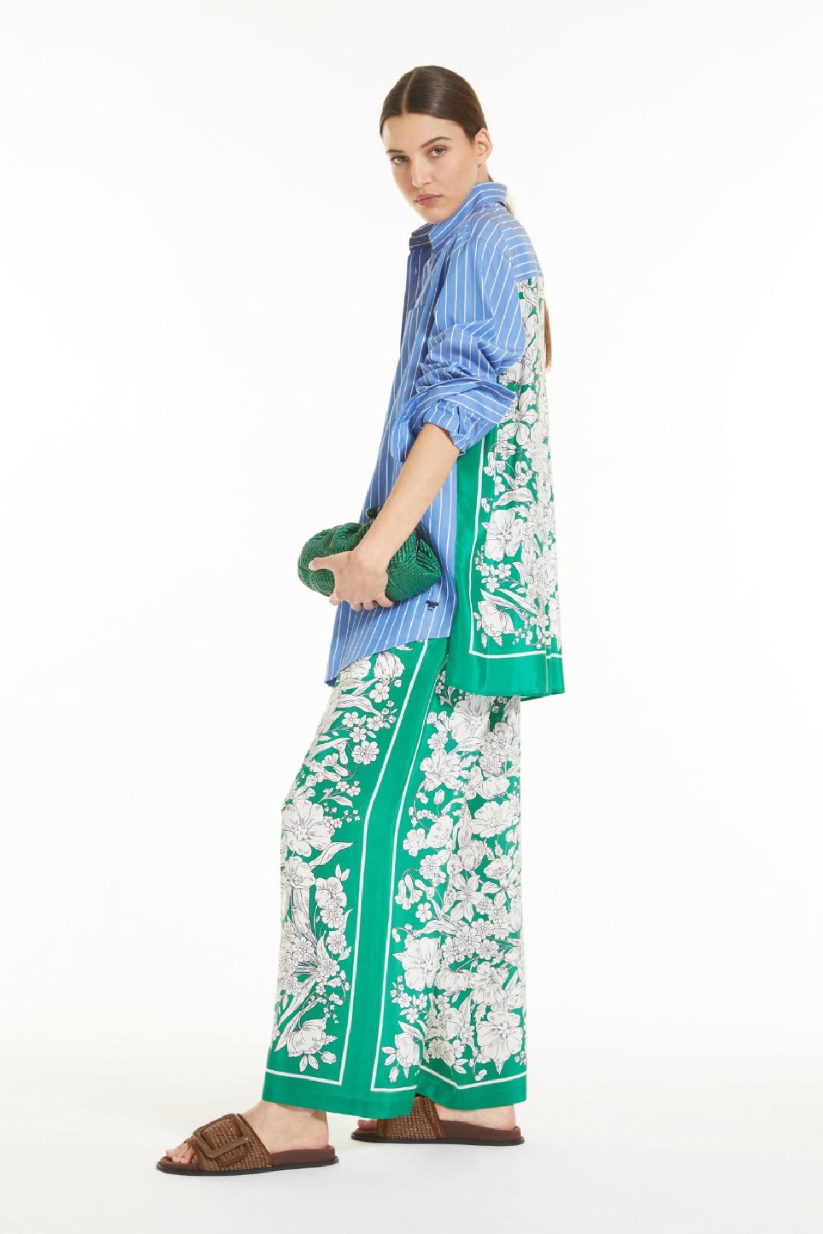camicia lappole in popeline di cotone - MAX MARA WEEKEND - Face up Boutique
