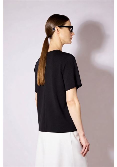 Short-sleeved jersey blouse Liviana Conti | F6WI04Y69