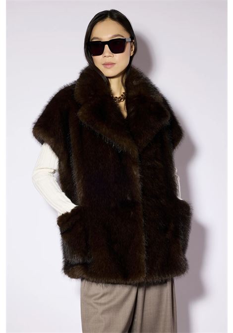 Gilet Faux Fur Liviana Conti | F6WW96W25