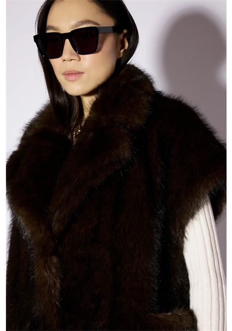 Gilet Faux Fur Liviana Conti | F6WW96W25