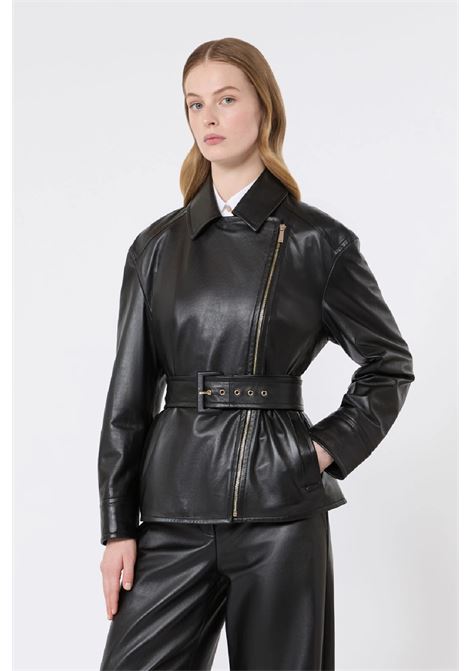 Giacca Biker in pelle nappa MAX MARA Studio | 2626446011600004