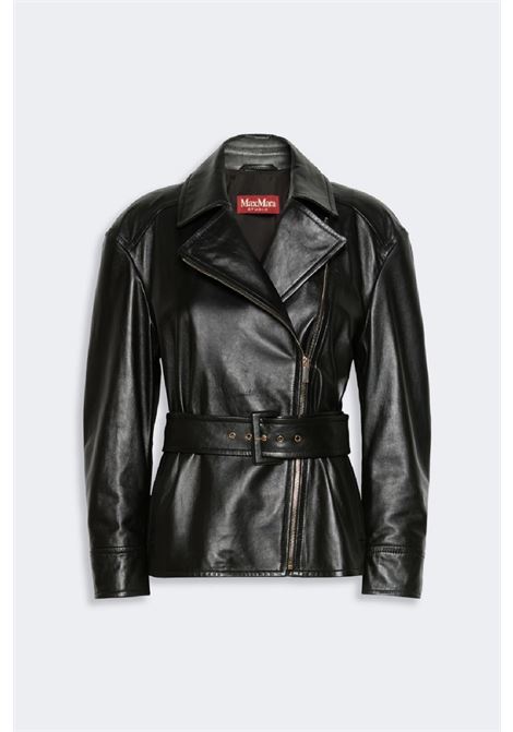 Giacca Biker in pelle nappa MAX MARA Studio | 2626446011600004