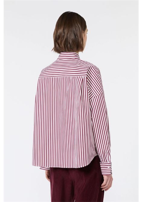Camicia a righe in popeline MAX MARA WEEKEND | 2625116052600005