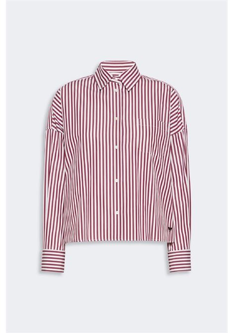Camicia a righe in popeline MAX MARA WEEKEND | 2625116052600005