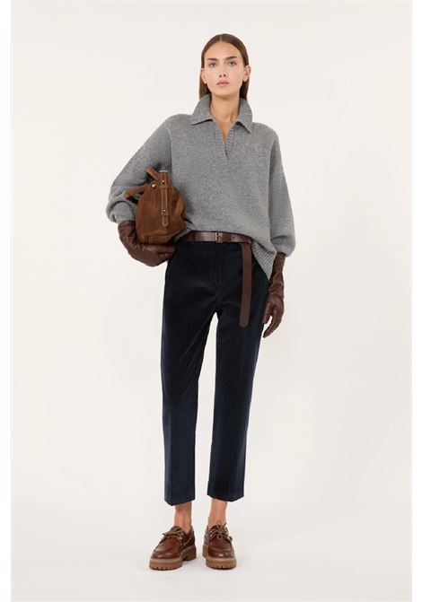 Pantalone crop in velluto MAX MARA WEEKEND | 262513602600003