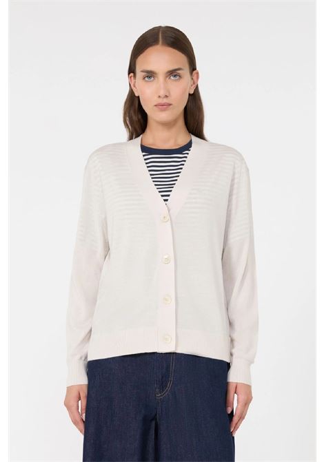 Cardigan a V in lana seta e cachemire MAX MARA WEEKEND | 2625346031600001