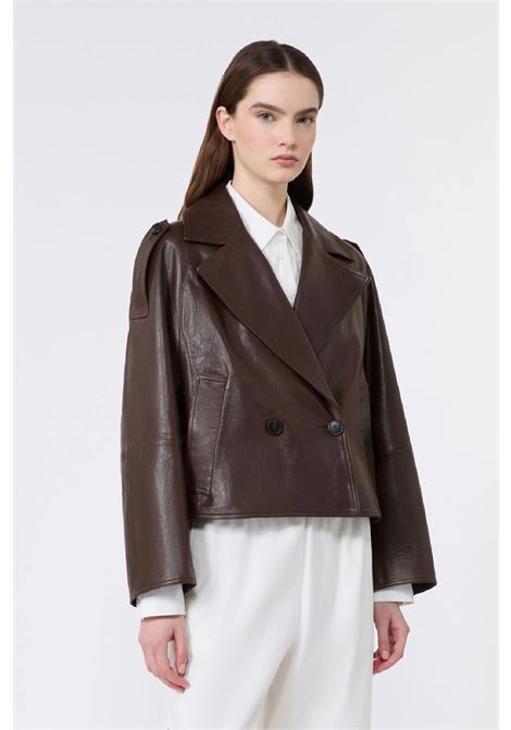 Caban in nappa MAX MARA WEEKEND | Giubbotti pelle | 2625446051600002