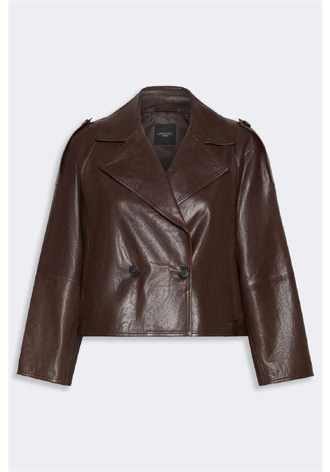 Caban in nappa MAX MARA WEEKEND | Giubbotti pelle | 2625446051600002