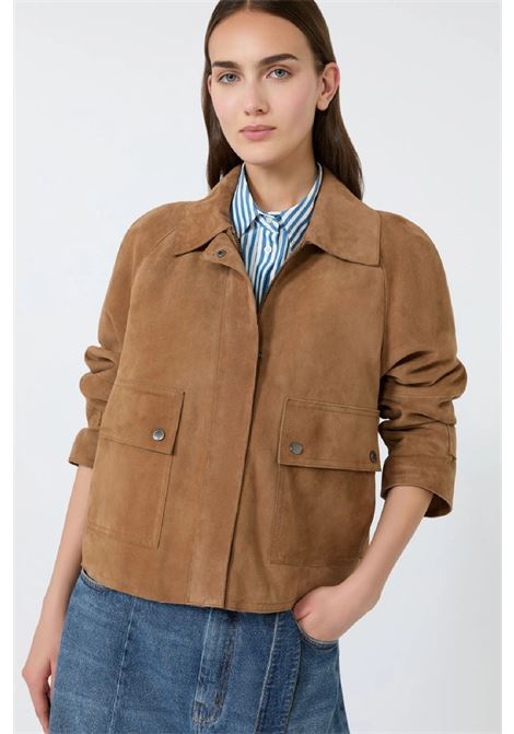 Giacca in suede MAX MARA WEEKEND | Giubbotti pelle | 2625446061600001
