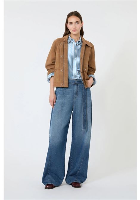 Giacca in suede MAX MARA WEEKEND | Giubbotti pelle | 2625446061600001