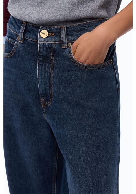 Estelle Balloon Fit Jeans PINKO | 103857A3HEPJC