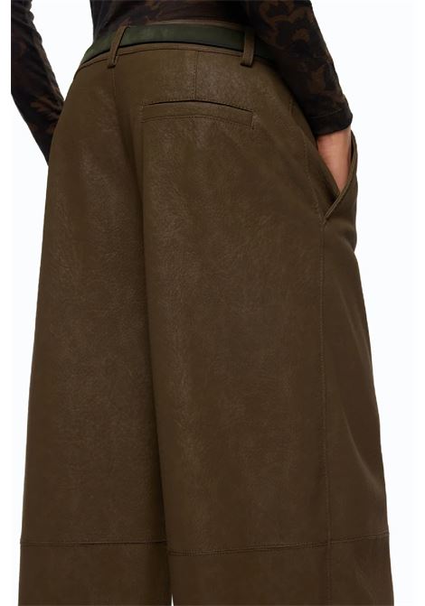 Pantaloni effetto nabuk PINKO | 107710A3MDX51