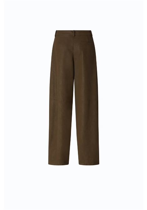 Pantaloni effetto nabuk PINKO | 107710A3MDX51