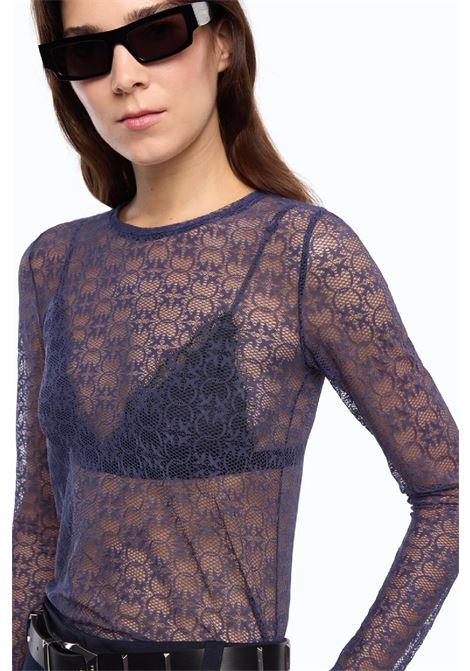 Maglia in pizzo stretch PINKO | 107737A3MKF92