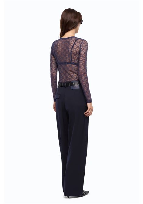 Maglia in pizzo stretch PINKO | 107737A3MKF92