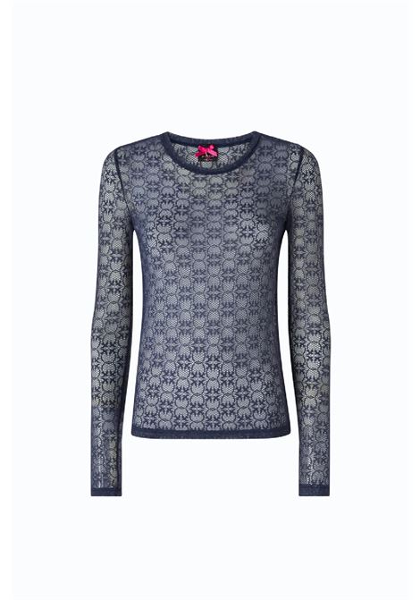 Maglia in pizzo stretch PINKO | 107737A3MKF92