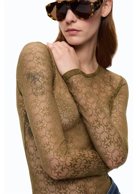 Maglia in pizzo stretch PINKO | 107737A3MKX24