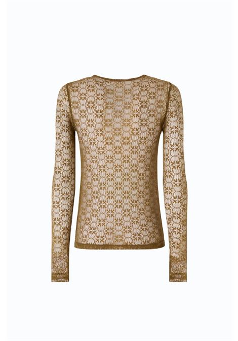 Maglia in pizzo stretch PINKO | 107737A3MKX24