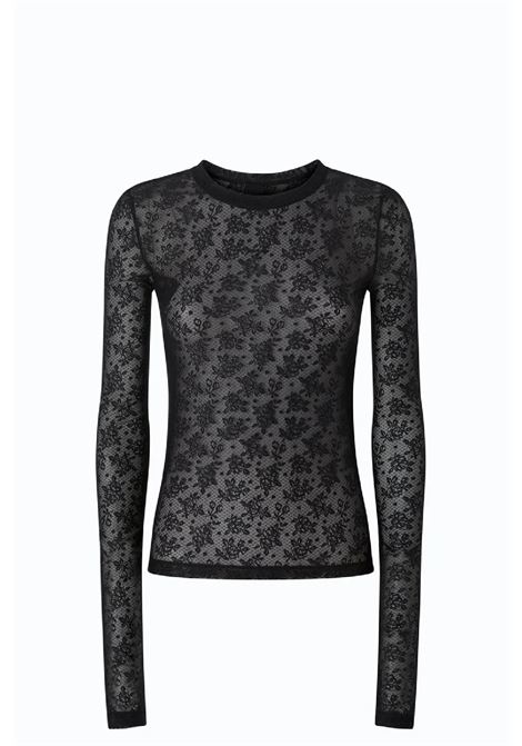 Maglia in pizzo stretch PINKO | 107805A3OJZ99