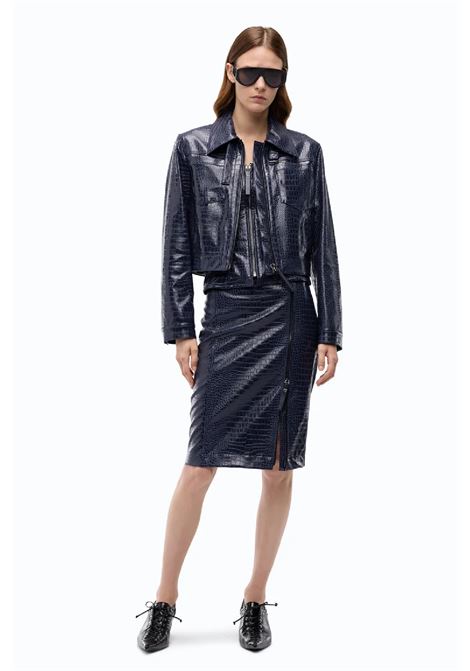 Gonna con stampa coccodrillo PINKO | 107846A3MRF92