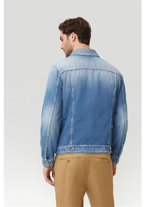 giubbino slim in eco denim - DONDUP - Face up Boutique