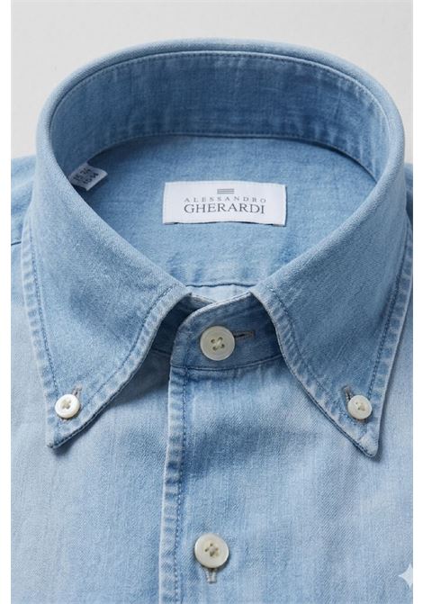 Camicia Alessandro Gherardi Denim Button-Down ALessandro Gherardi | DOUBLEBT10AT621