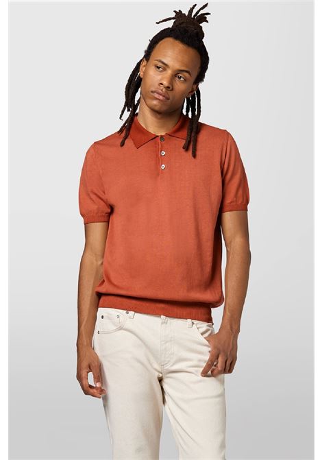 polo in cotone mezza manica ALPHA STUDIO | 5001BS1011