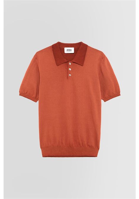 polo in cotone mezza manica ALPHA STUDIO | 5001BS1011