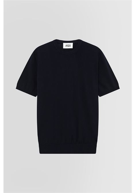 girocollo mezza manica crepe ALPHA STUDIO | 5040C1001