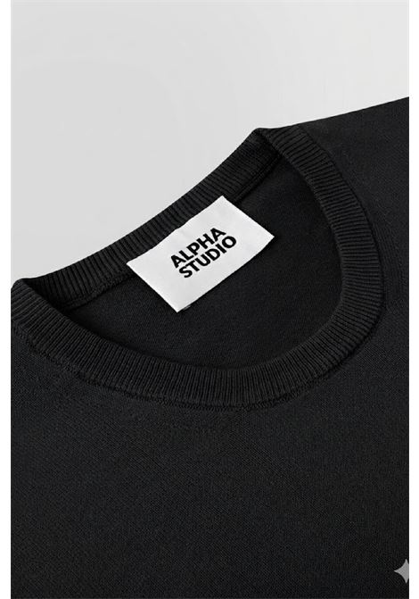 Maglia girocollo in crepe ALPHA STUDIO | 50421002