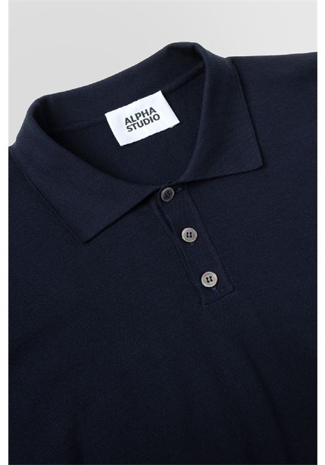 Polo in crepe ALPHA STUDIO | 5043B1001