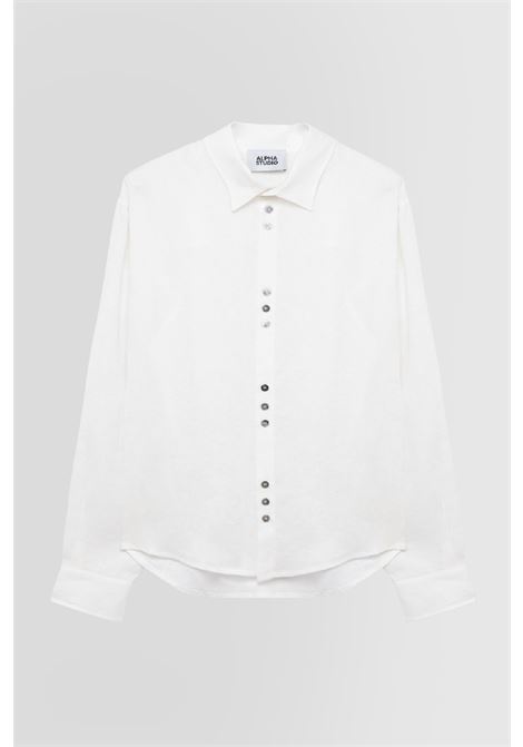 Camicia in lino ALPHA STUDIO | 5370L1003