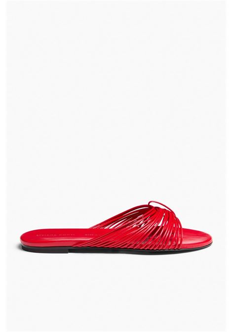Eleonora sandals in red leather Liviana Conti | A6SC68G41