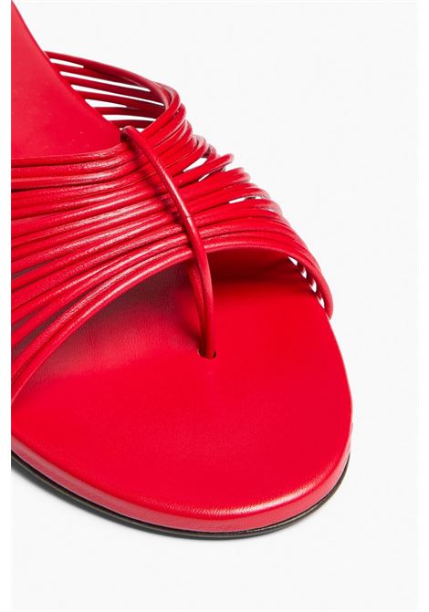 Eleonora sandals in red leather Liviana Conti | A6SC68G41