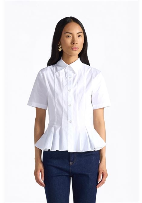 Liviana Conti Half Sleeve Cotton Shirt Liviana Conti | F6SK09A01