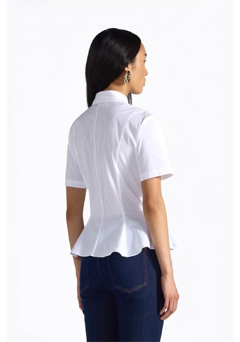 Liviana Conti Half Sleeve Cotton Shirt Liviana Conti | F6SK09A01