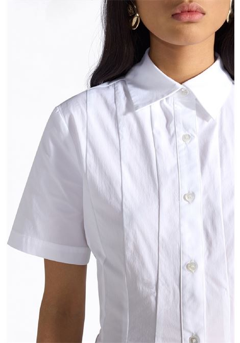 Liviana Conti Half Sleeve Cotton Shirt Liviana Conti | F6SK09A01