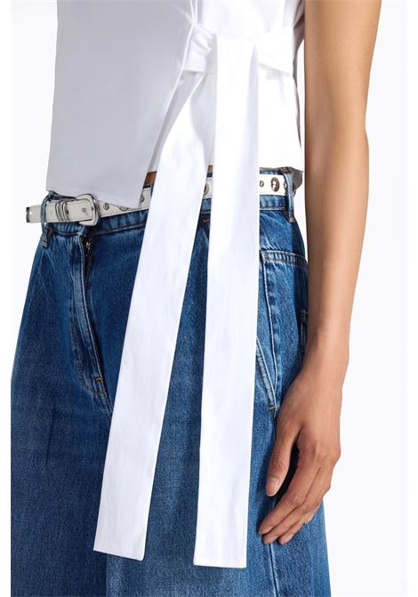 gilet in popeline timothy Liviana Conti | F6SK55A01