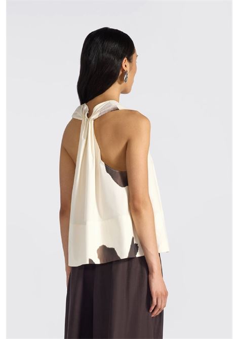 blusa dakota in cotone stretch Liviana Conti | F6SU57W FLW