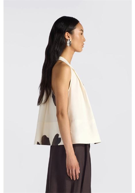 blusa dakota in cotone stretch Liviana Conti | F6SU57W FLW