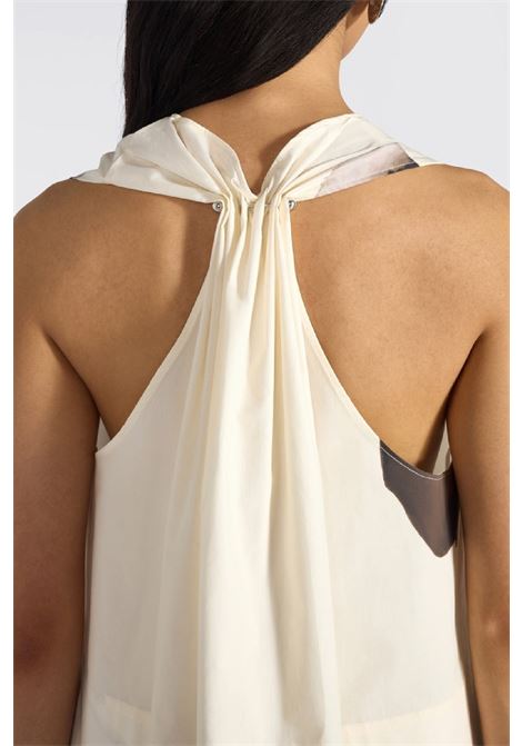 blusa dakota in cotone stretch Liviana Conti | F6SU57W FLW