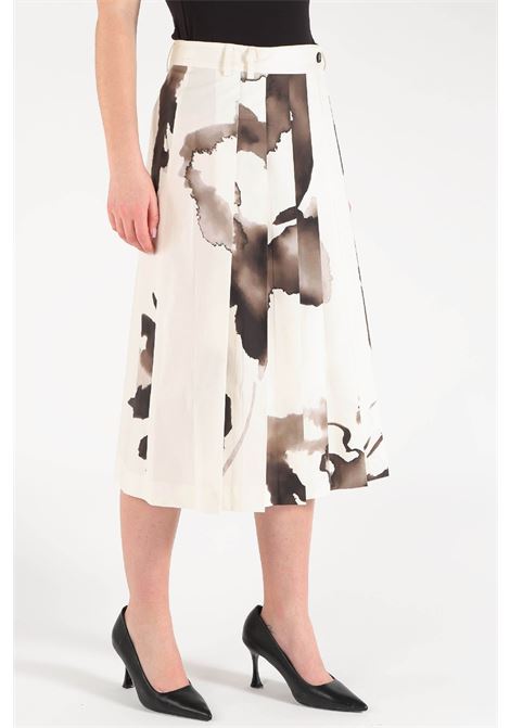 Gonna a portafoglio stampa fiore Liviana Conti | Gonne | F6SU78FLW38