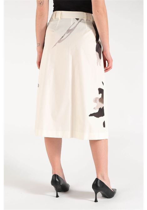 Gonna a portafoglio stampa fiore Liviana Conti | Gonne | F6SU78FLW38