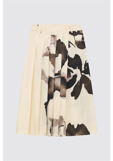 Gonna a portafoglio stampa fiore Liviana Conti | Gonne | F6SU78FLW38