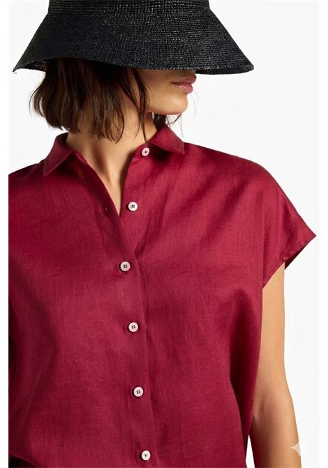 camicia manica corta Myriam Liviana Conti | L6SL05D43