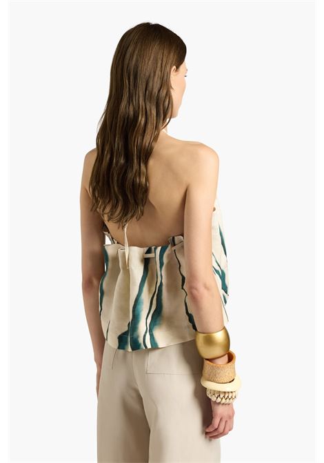 Blake Linen Top Liviana Conti | L6SL61SEA