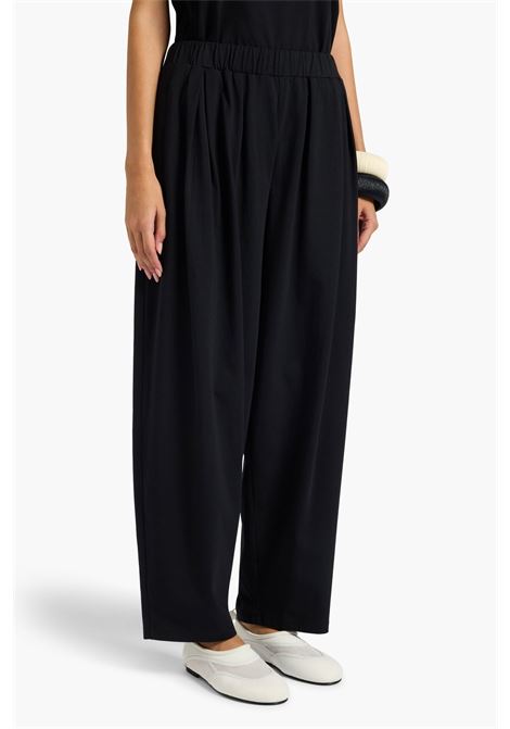 Pantalone Liviana Conti in jersey nero Liviana Conti | L6SW63Y69