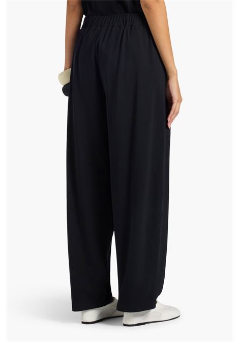 Pantalone Liviana Conti in jersey nero Liviana Conti | L6SW63Y69