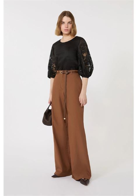 pantalone in popeline MAX MARA Studio | 2613131052600070